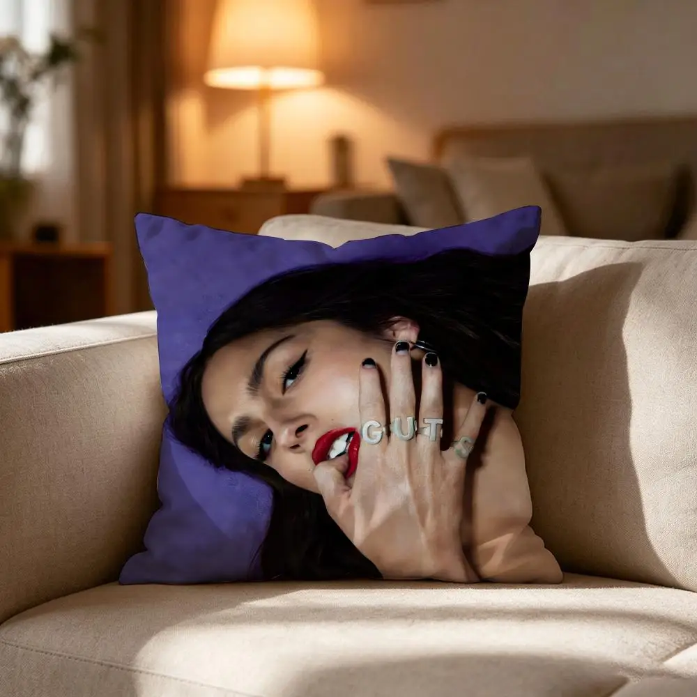 Hot Singer Rodrigos Olivia Sexy Throw Pillow