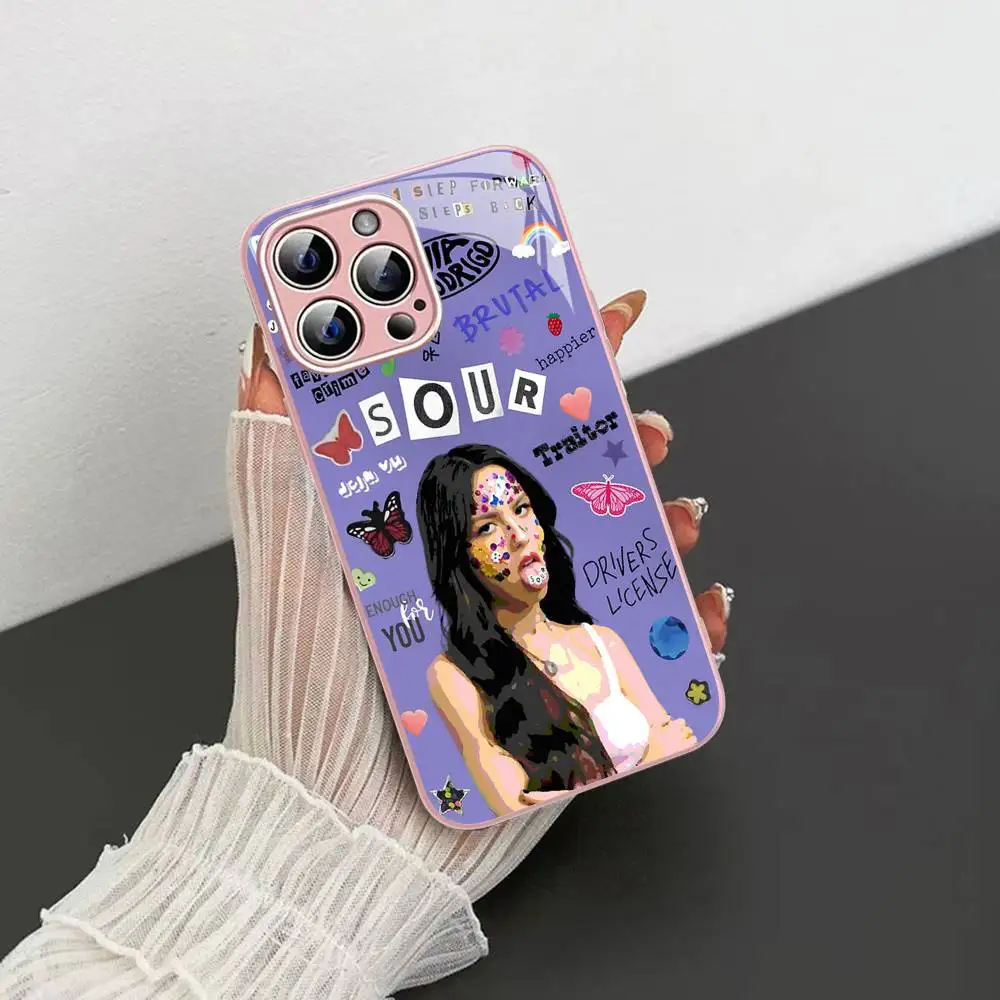 Singer Olivia Rodrigo Vintage Design Phone Case