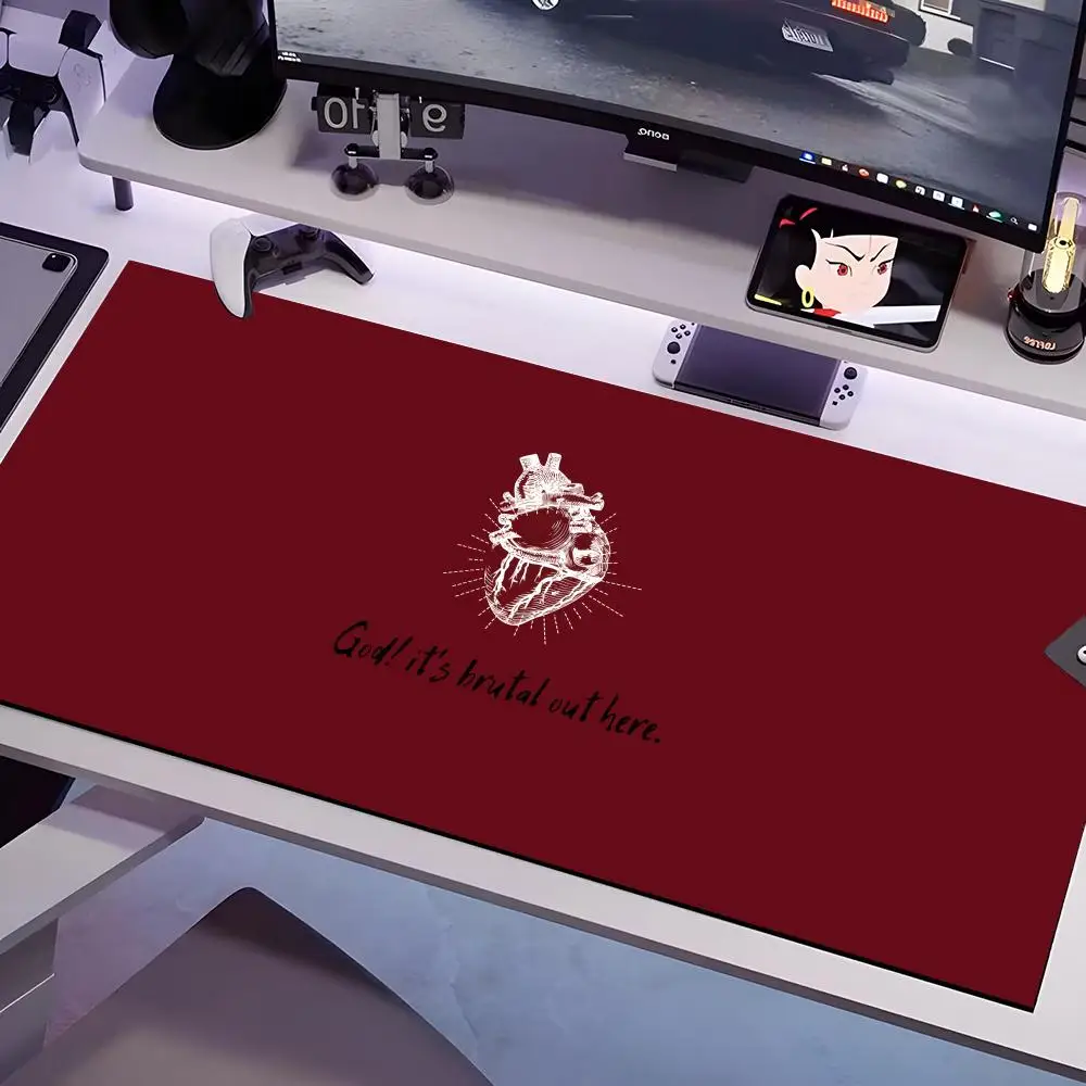Singer Olivia Rodrigo Retro Mouse Pad