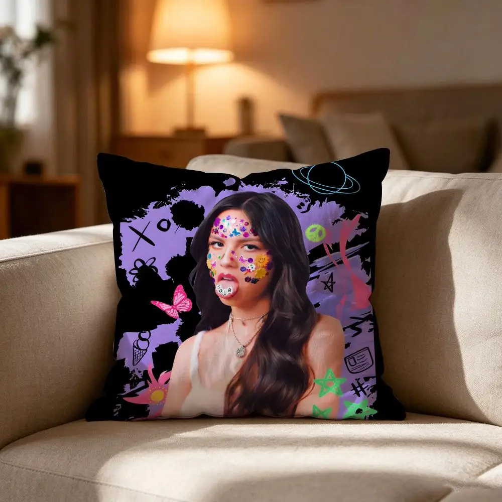 Hot Singer Rodrigos Olivia Unique Throw Pillow