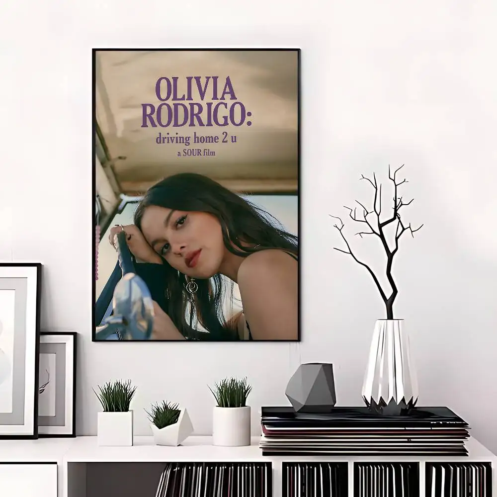 Singer Olivias Rodrigos Wall Art