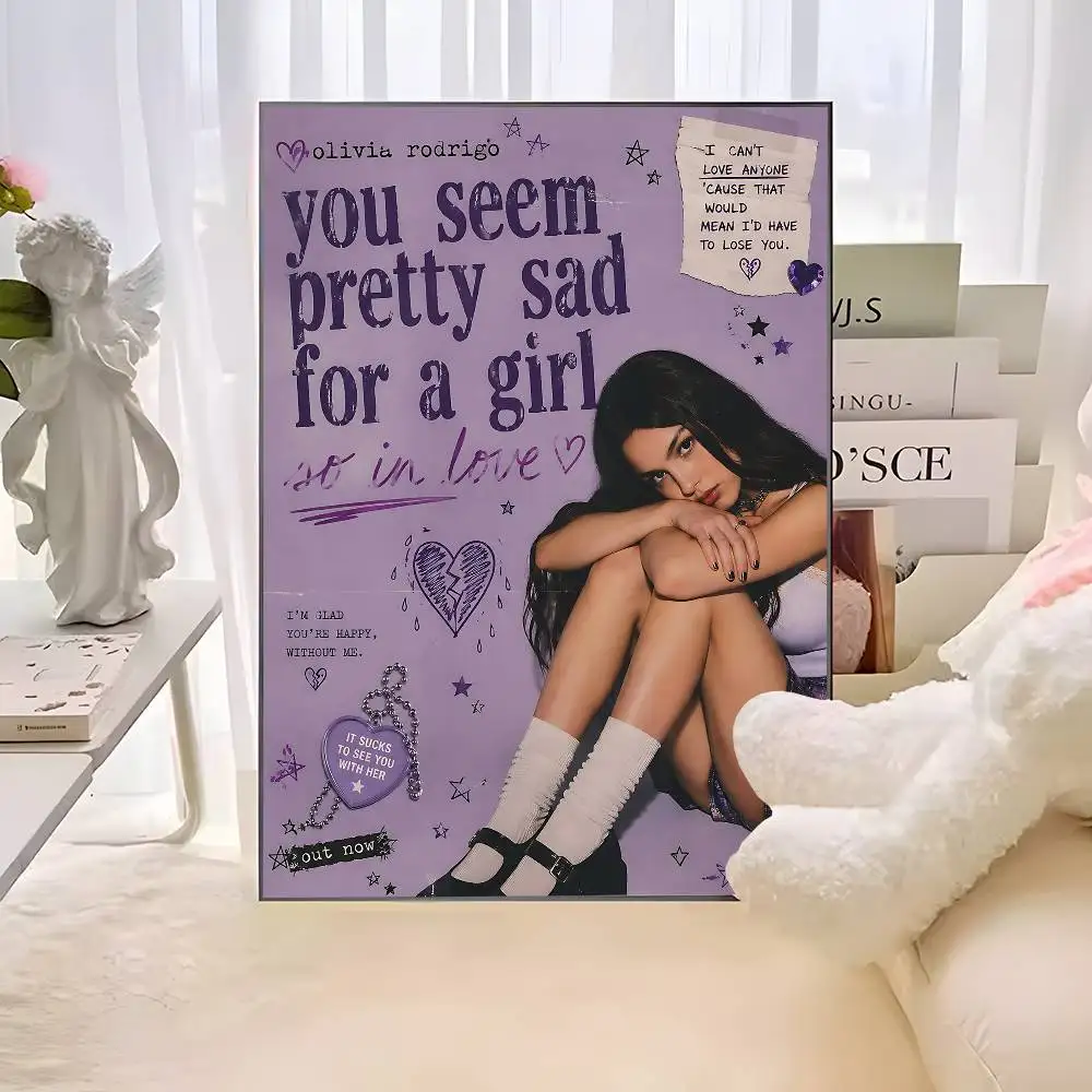 Olivia Rodrigo You Seem Pretty For A Girl Wall Art