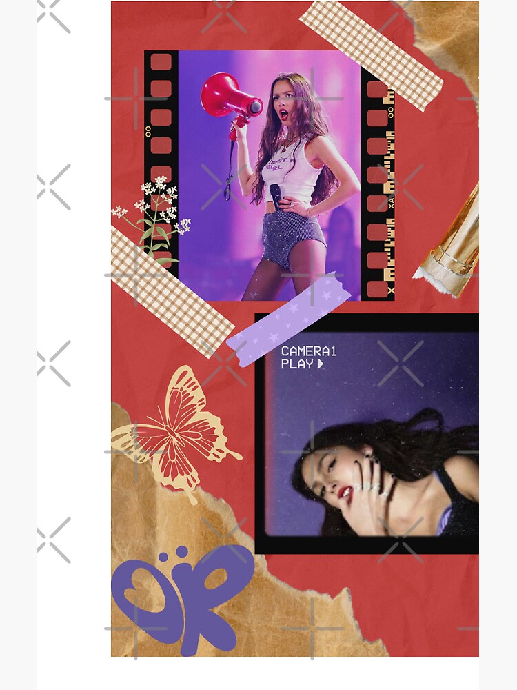 Hot Design Vintage Olivia Rodrigo Shower Curtain - Image 2
