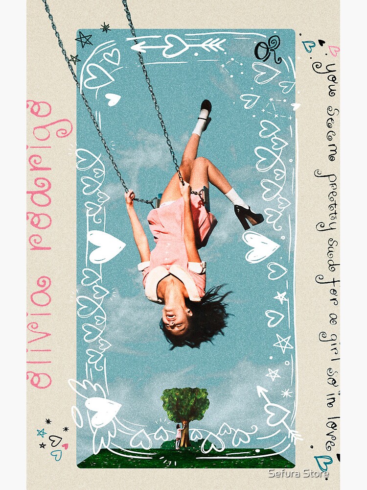 Olivia Rodrigo You Seem Pretty Sad For A Girl So In Love Shower Curtain - Image 2