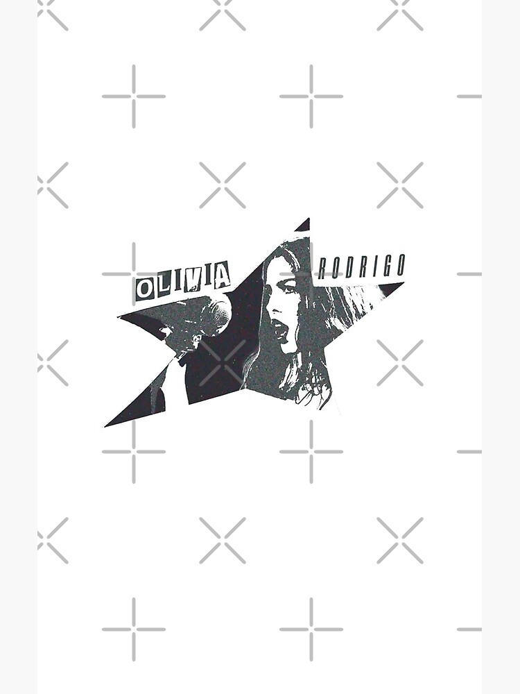Olivia Rodrigo Star Silhouette Shower Curtain - Image 2