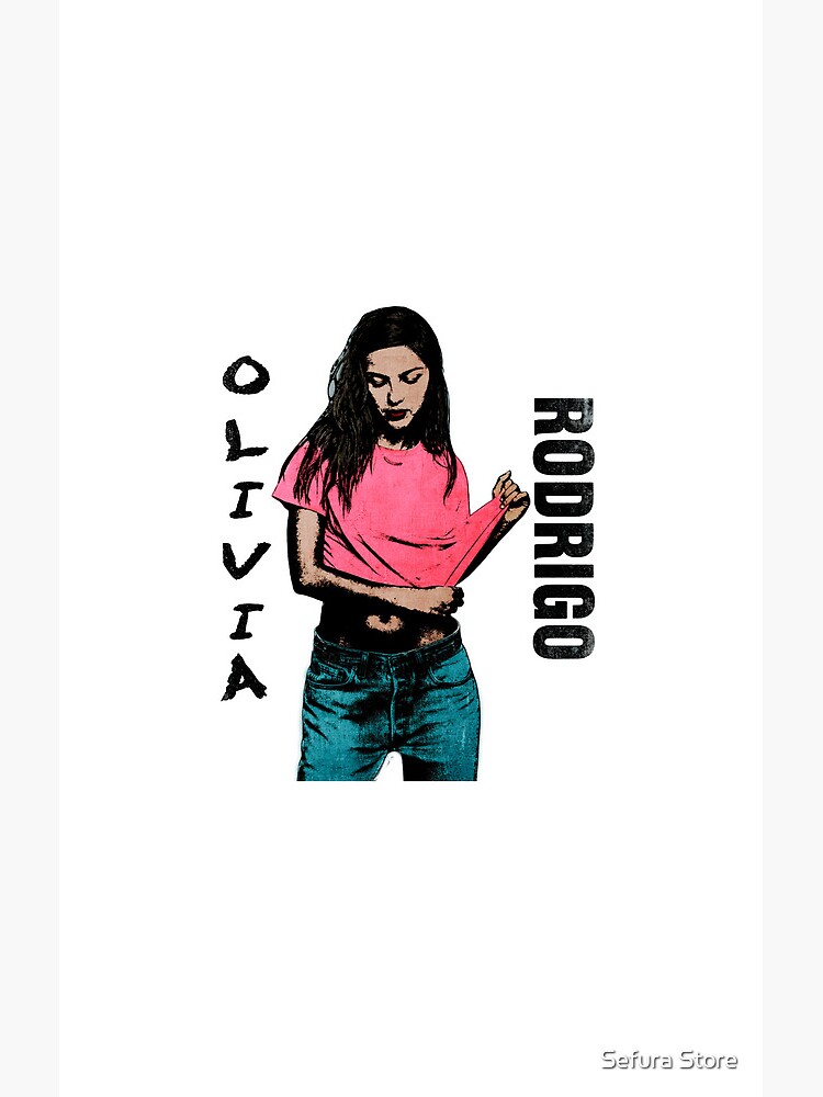 Olivia Rodrigo Vintage Collection Shower Curtain - Image 2