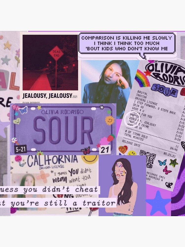 Olivia Rodrigo Purple-themed Signature Tapestry - Image 2