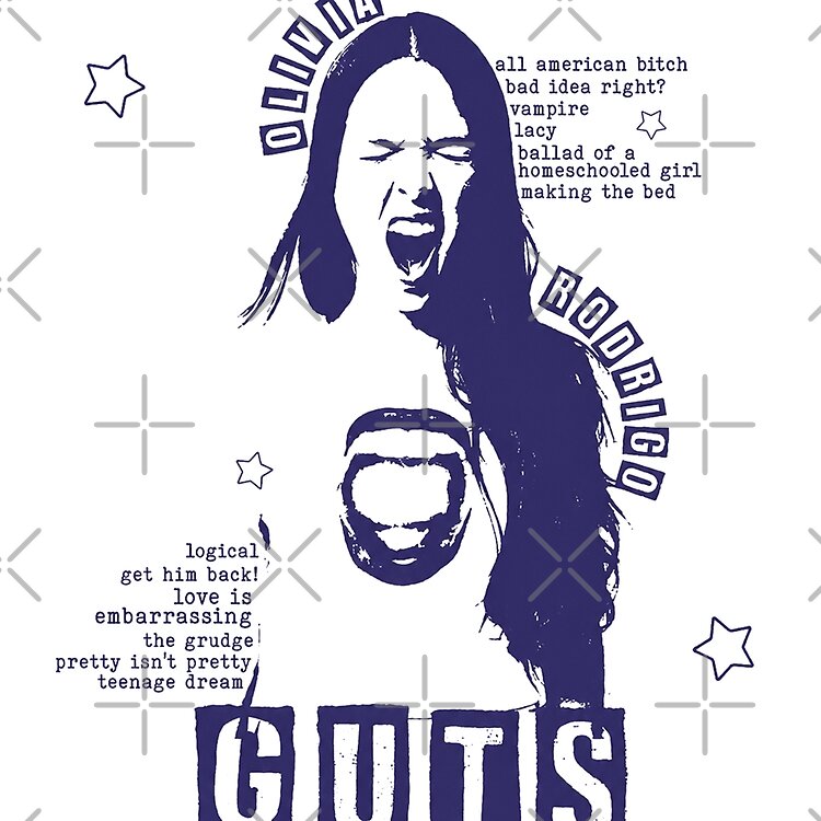Musician Olivia Rodrigo Guts Tour Tote Bag - Image 2