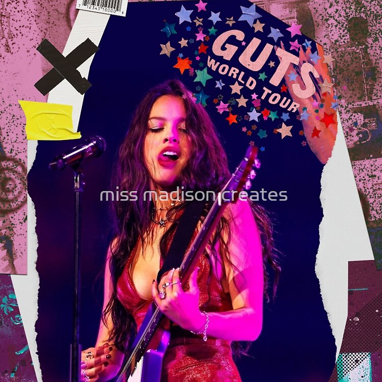 Olivia Rodrigo On Stage Tote Bag - Image 2