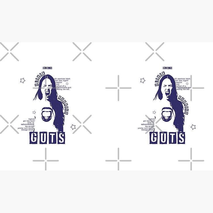 Olivia Rodrigo Guts Tour Poster Art Mug - Image 3