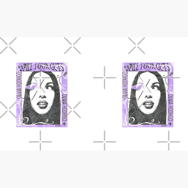 Olivia Spill Your Guts Fan Art Poster Purple Mug - Image 3