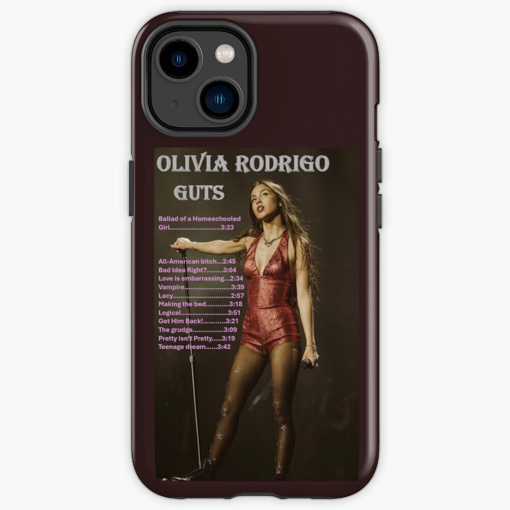 Olivia Rodrigo Guts Tour Vintage Design Iphone Case