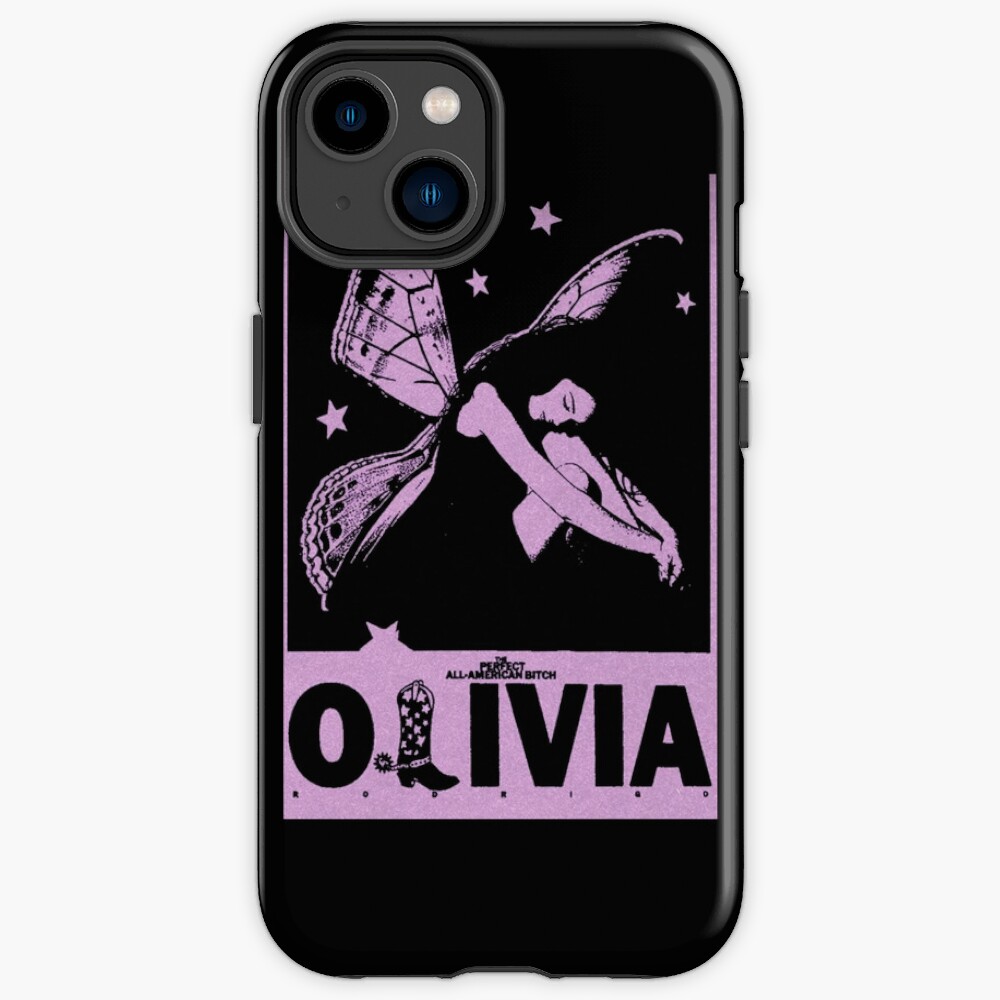 Olivia Rodrigo Poster Butterfly Iphone Case