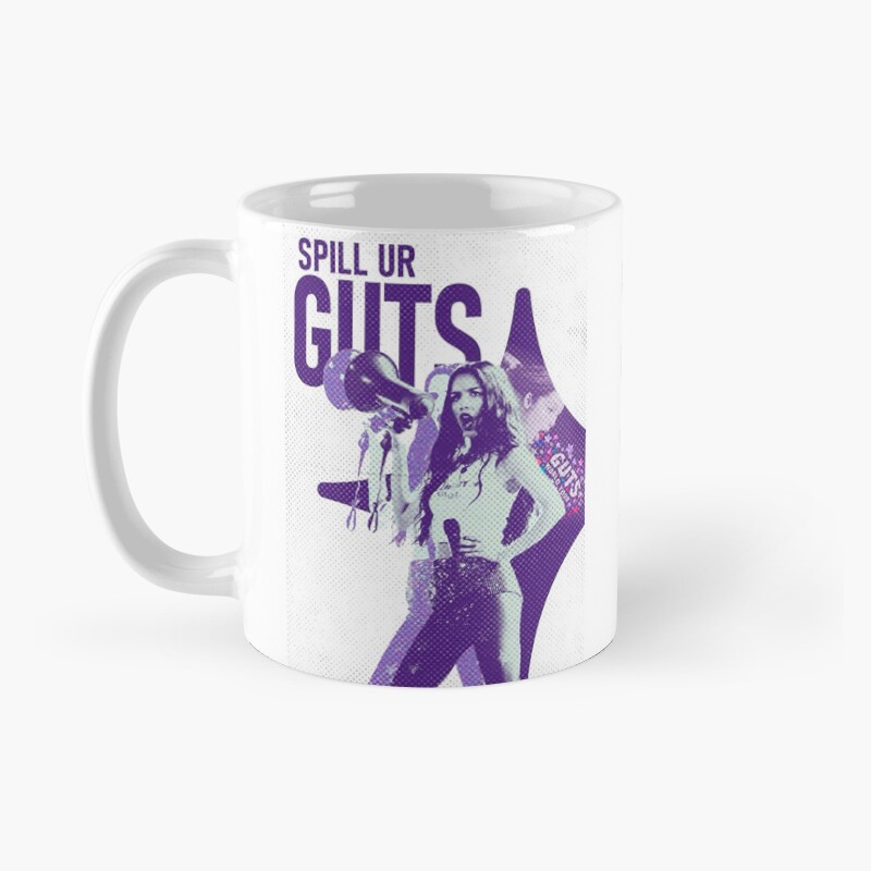Olivia Rodrigo Spill Ur Guts Purple Mug - Image 2