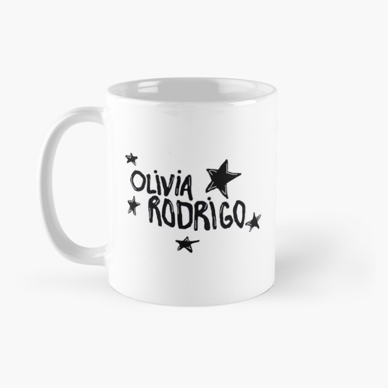 Musician Olivia Rodrigo Basic Design Mug - Image 2