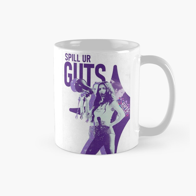 Olivia Rodrigo Spill Ur Guts Purple Mug