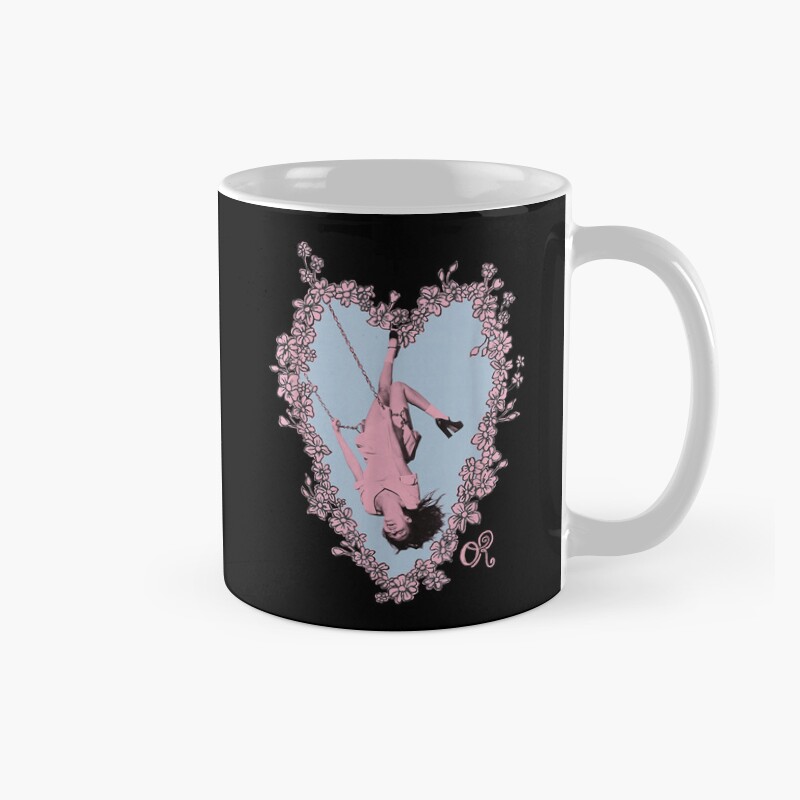Olivia Rodrigo Heart Swing Floral Mug