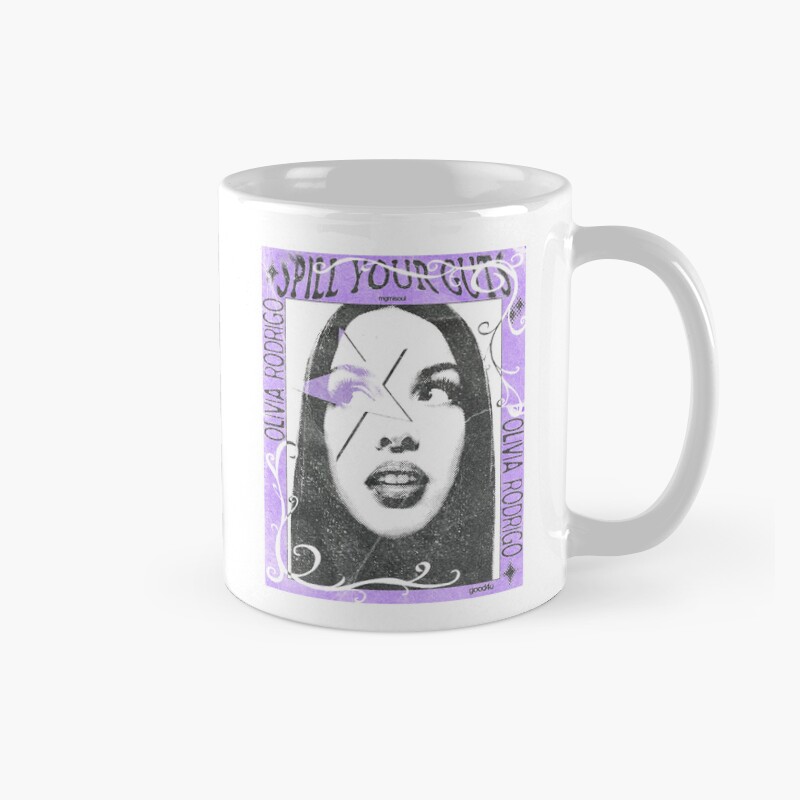 Olivia Spill Your Guts Fan Art Poster Purple Mug