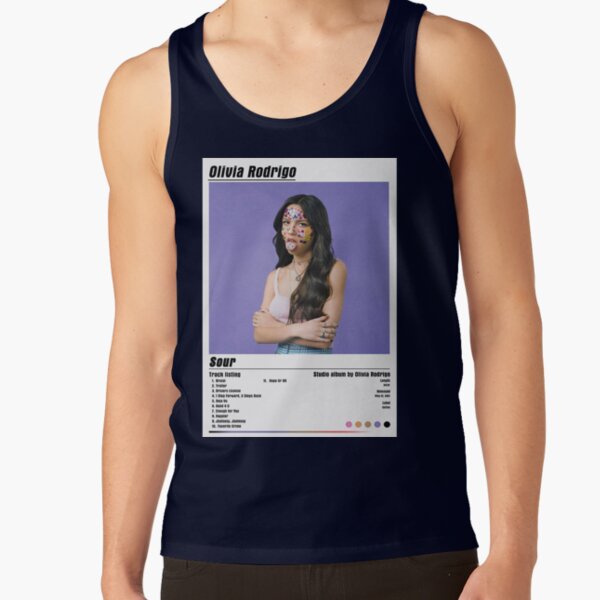 Olivia Rodrigo Sour Tour Listing Tank Top - Image 5