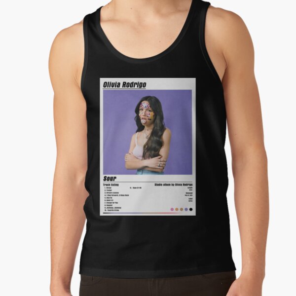 Olivia Rodrigo Sour Tour Listing Tank Top - Image 2