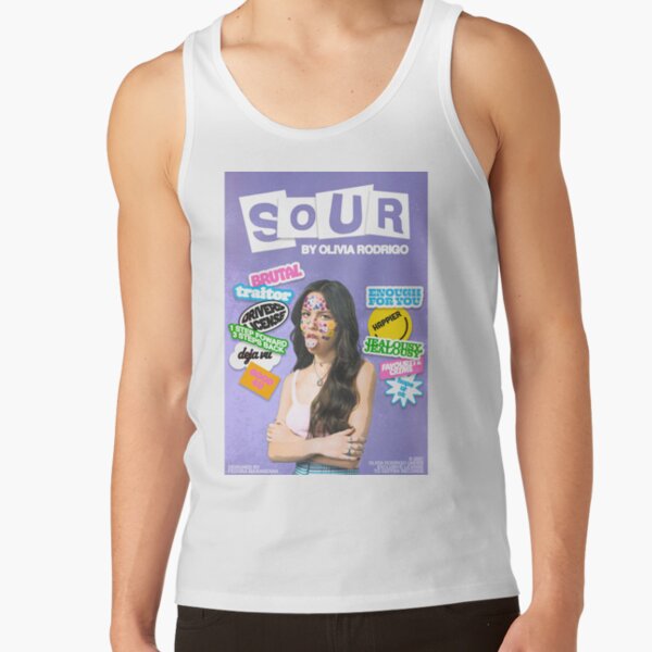 Best 2026 Olivia Rodrigo Sour Tour Tank Top - Image 2