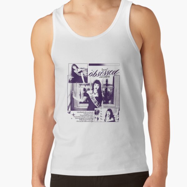 Olivia Rodrigo Obsessed Vintage Design Tank Top