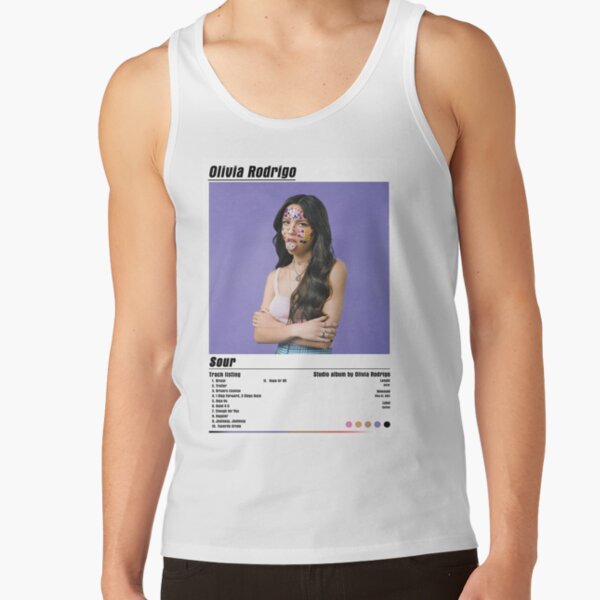 Olivia Rodrigo Sour Tour Listing Tank Top