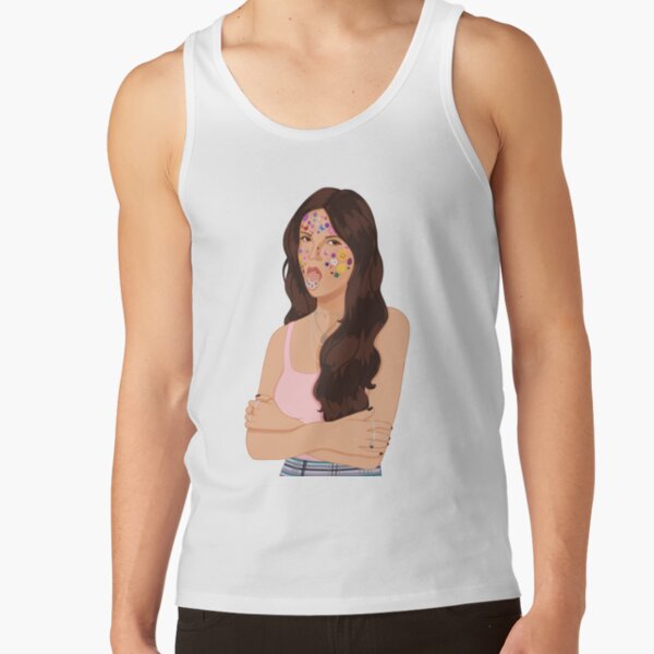 Olivia Rodrigo Fanart Tank Top - Image 2