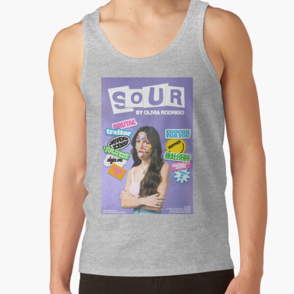 Best 2026 Olivia Rodrigo Sour Tour Tank Top - Image 3