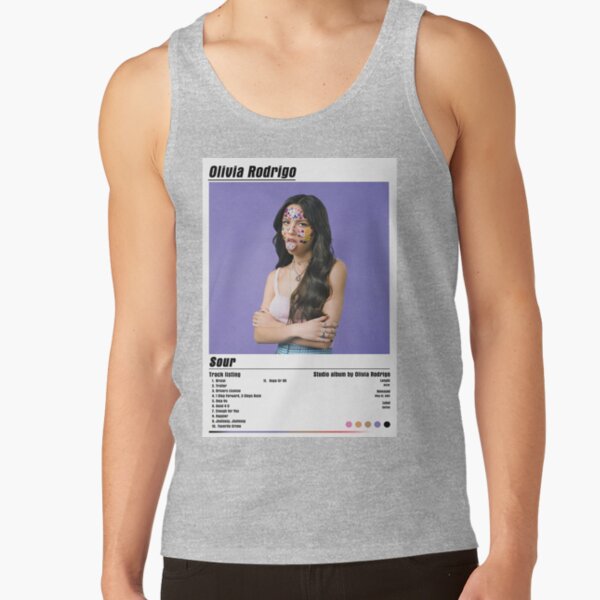 Olivia Rodrigo Sour Tour Listing Tank Top - Image 3