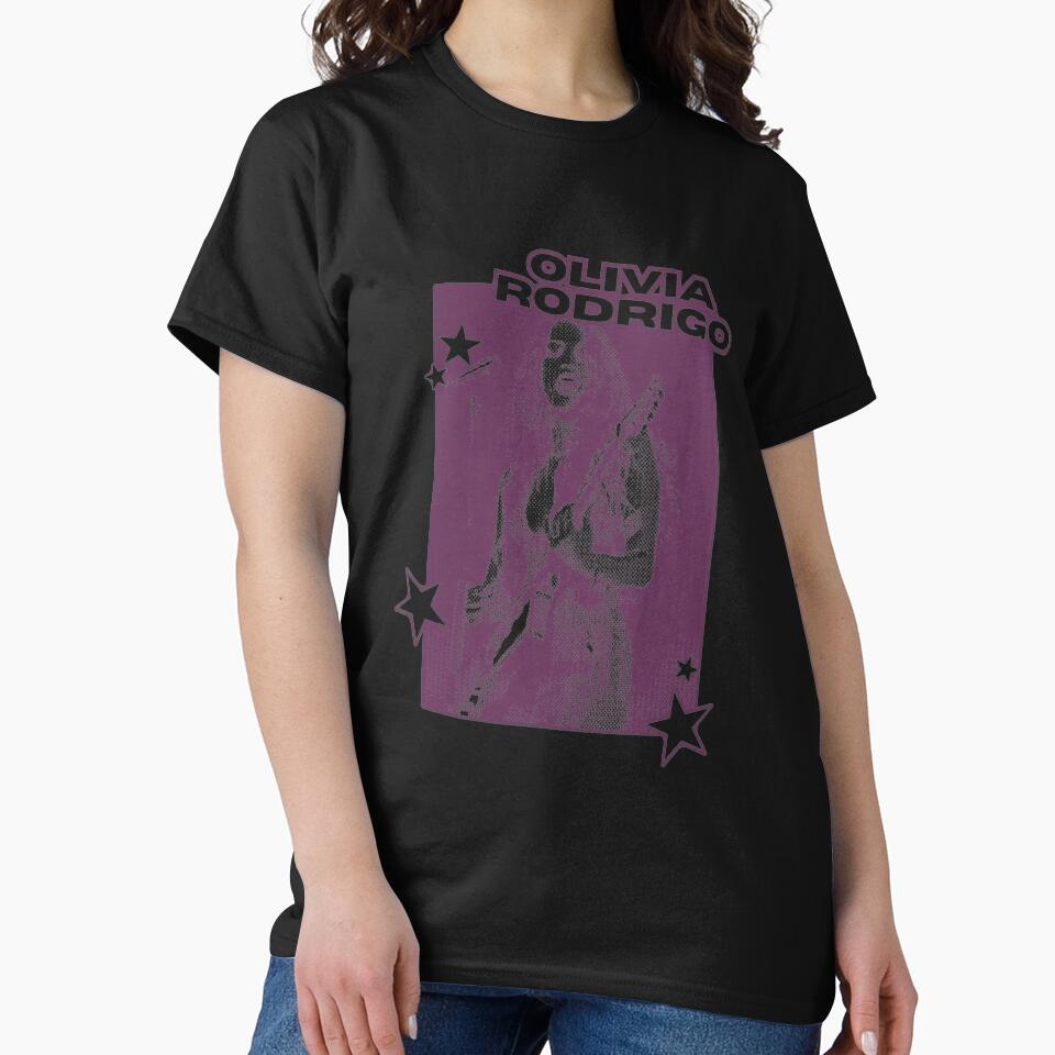 Olivia Rodrigo Retro Rock Tour T-shirt - Image 2