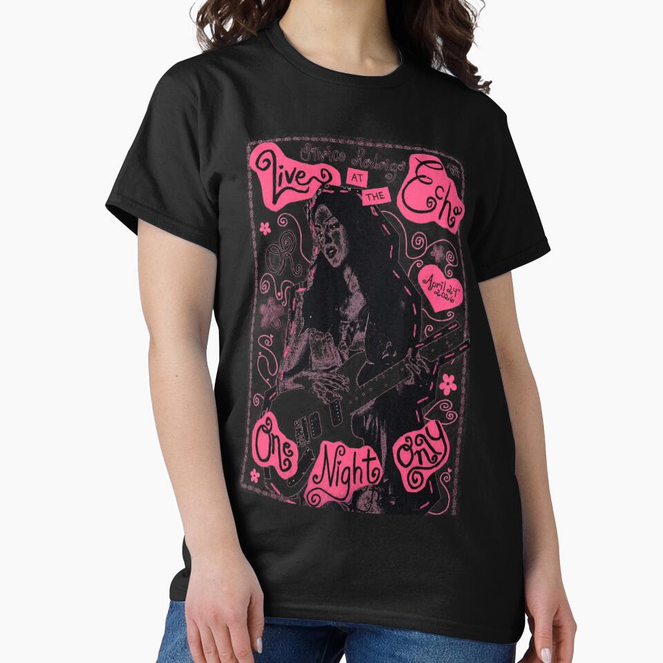 Olivia Rodrigo Vintage Concert One Night T-shirt - Image 2