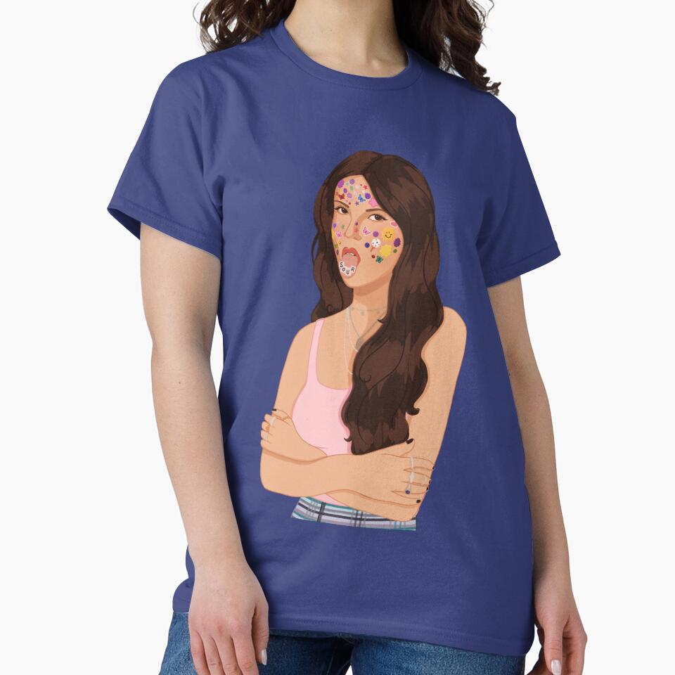 Olivia Rodrigo Fanart T-shirt - Image 4