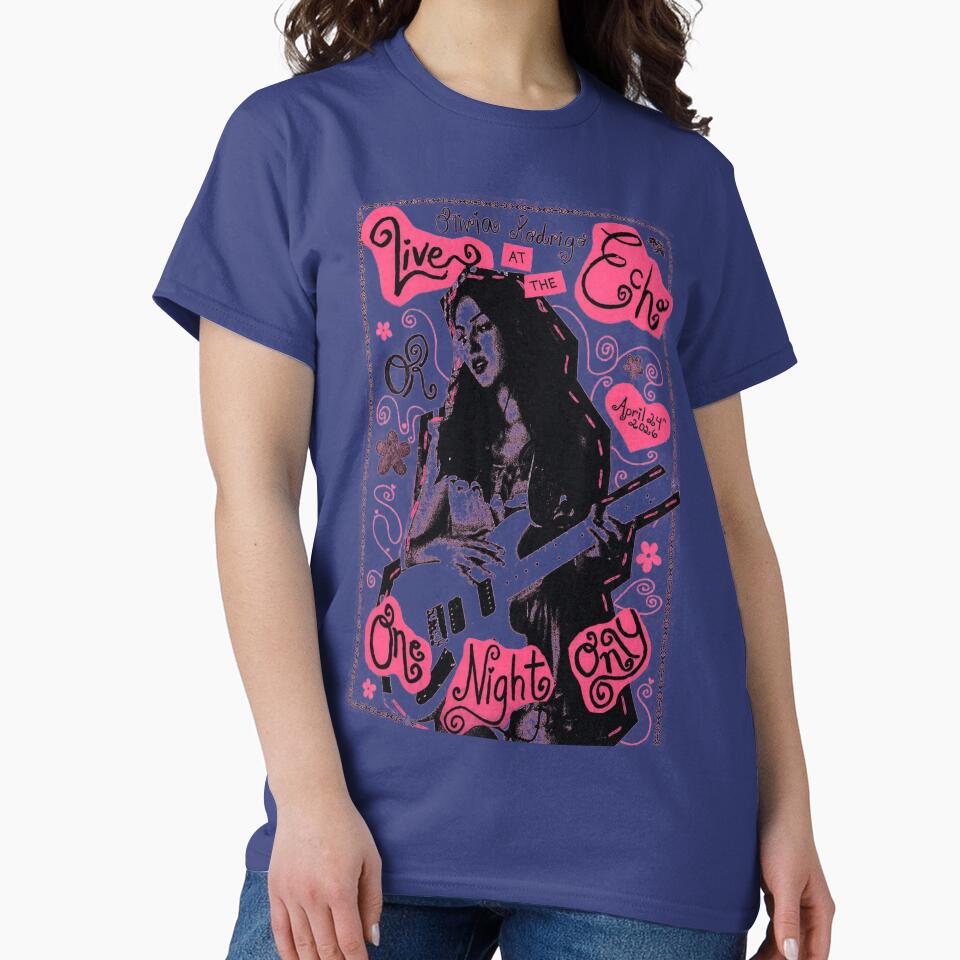 Olivia Rodrigo Vintage Concert One Night T-shirt - Image 4