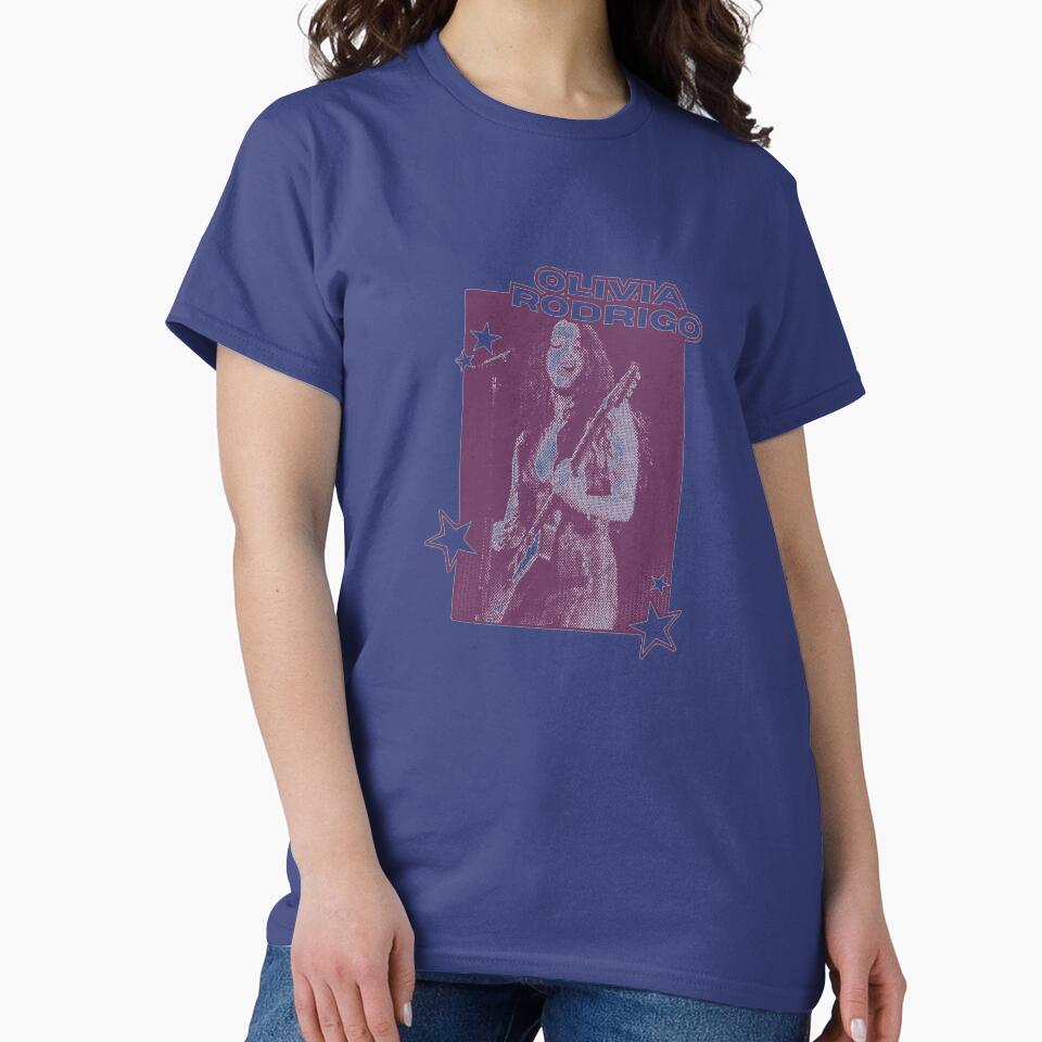 Singer Olivia Rodrigo Retro Collection T-shirt - Image 4