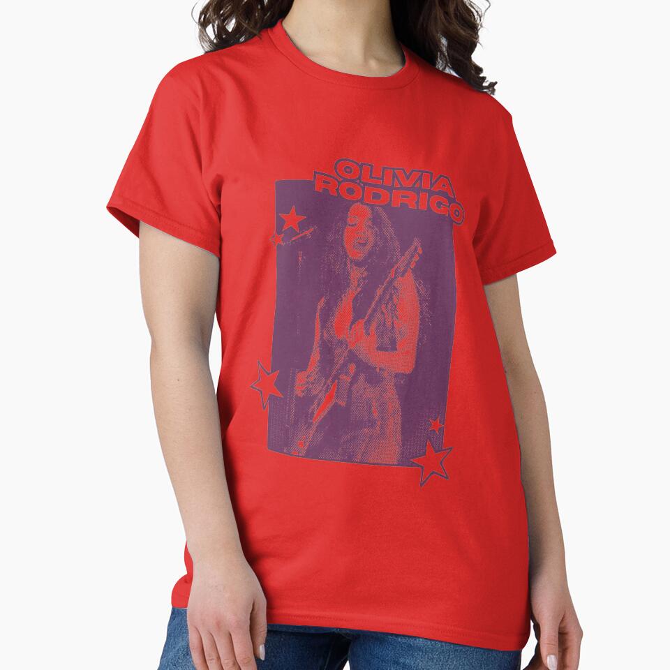 Olivia Rodrigo Retro Rock Tour T-shirt - Image 5