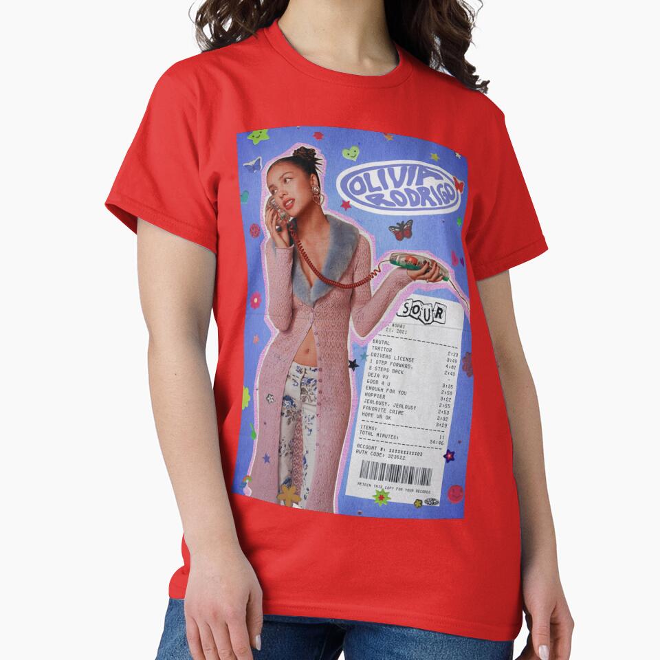 Hot Collection Olivia Rodrigo T-shirt - Image 5