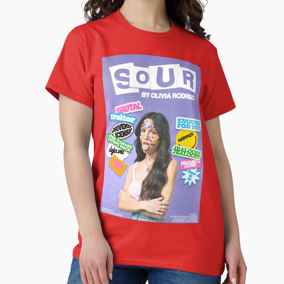 Best 2026 Olivia Rodrigo Sour Tour T-shirt - Image 5