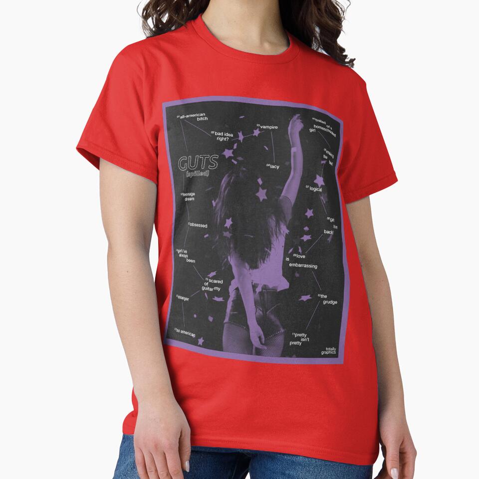 Olivia Rodrigo Guts World Tour T-shirt - Image 5