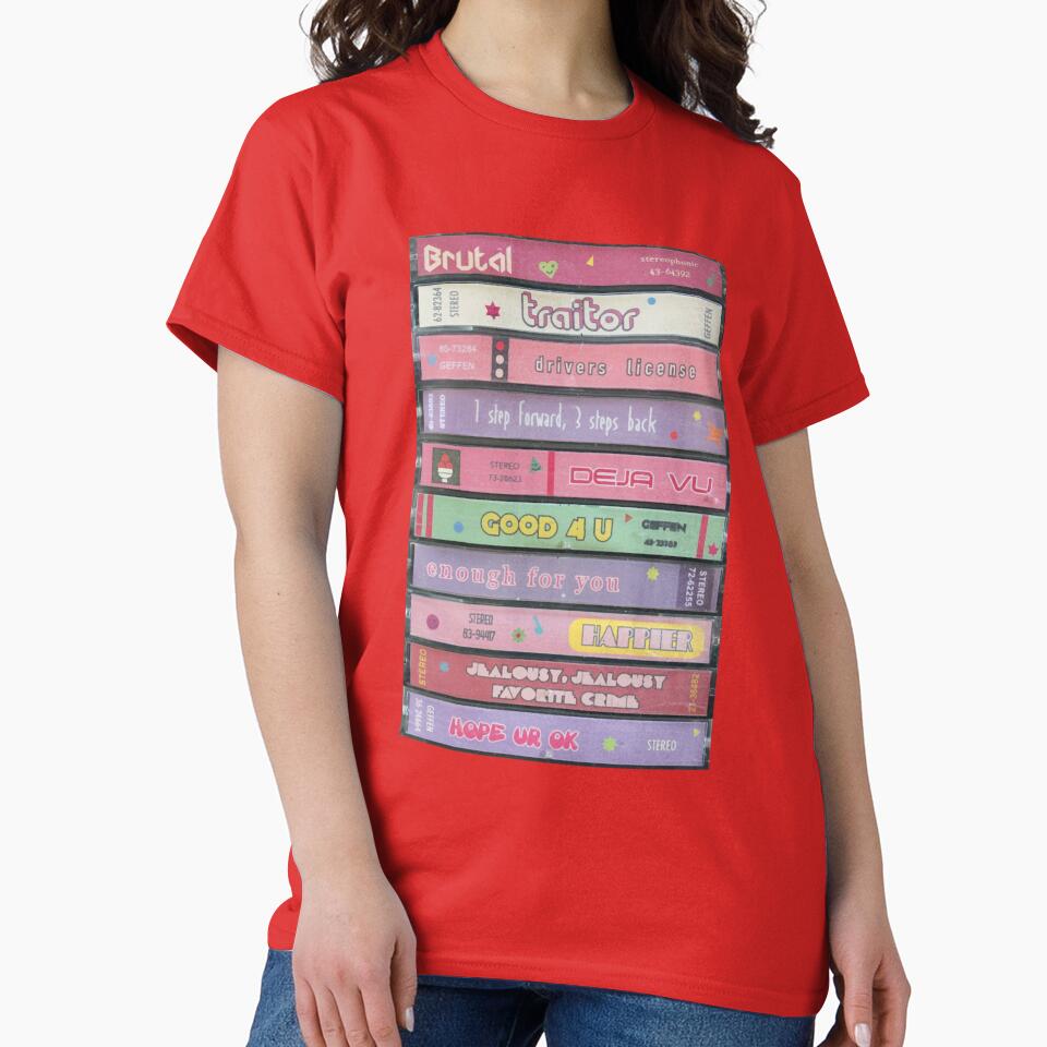 Olivia Rodrigo Sour Album T-shirt - Image 5