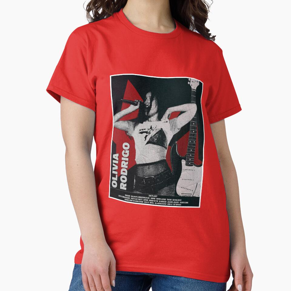 Olivia Rodrigo Guts World Tour 2025 T-shirt - Image 5