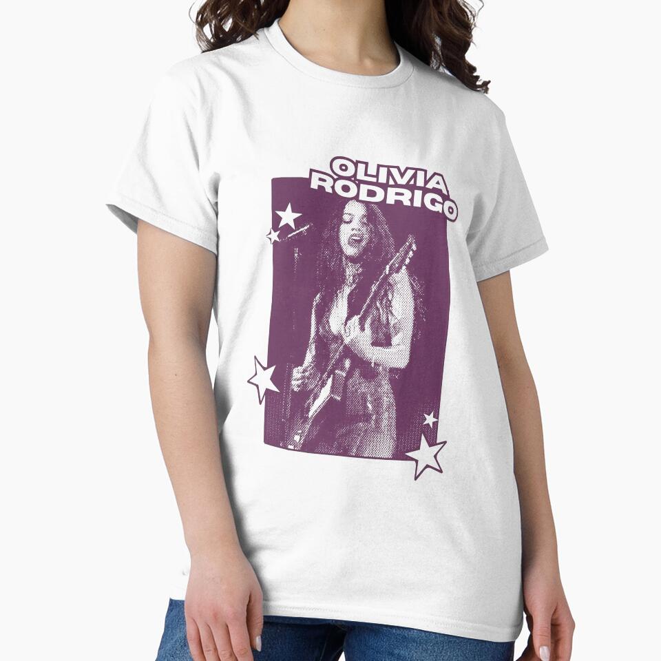 Olivia Rodrigo Retro Rock Tour T-shirt