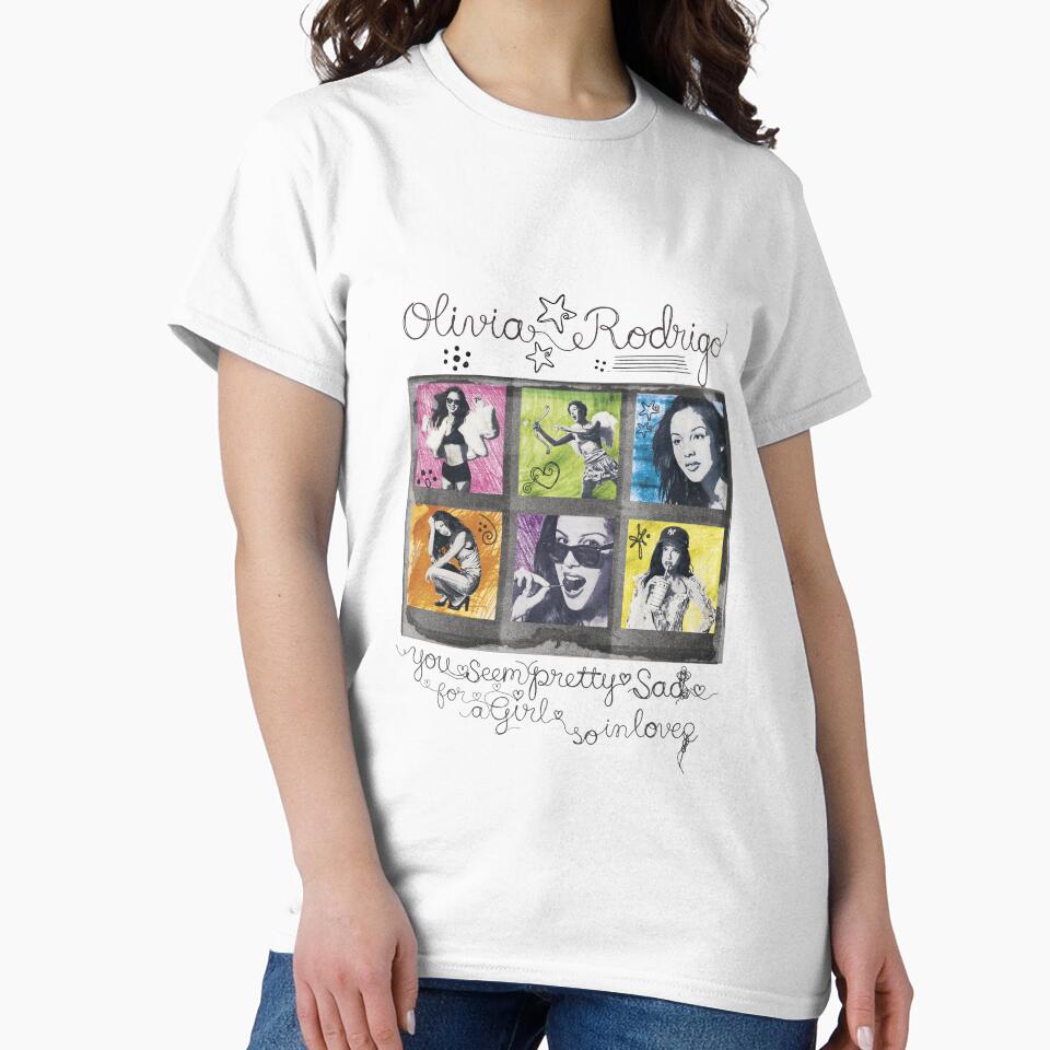 New Collection Olivia Rodrigo Pretty T-shirt