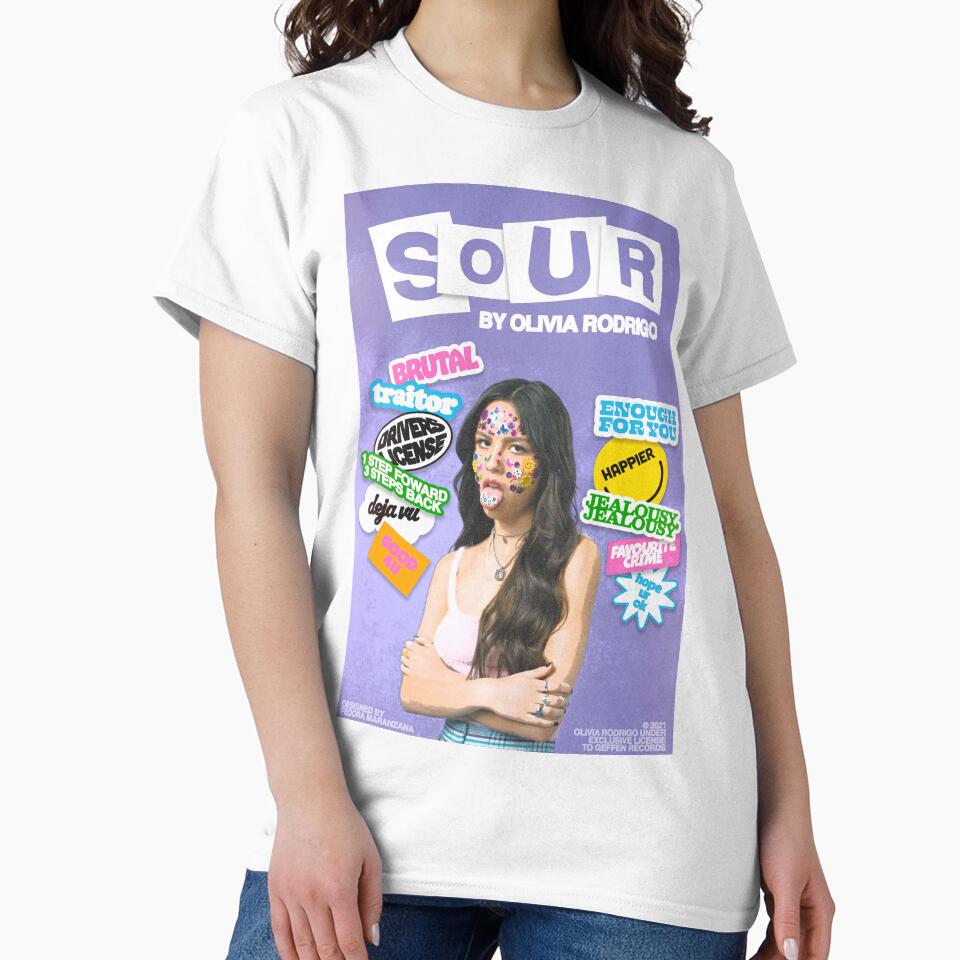 Best 2026 Olivia Rodrigo Sour Tour T-shirt - Image 2