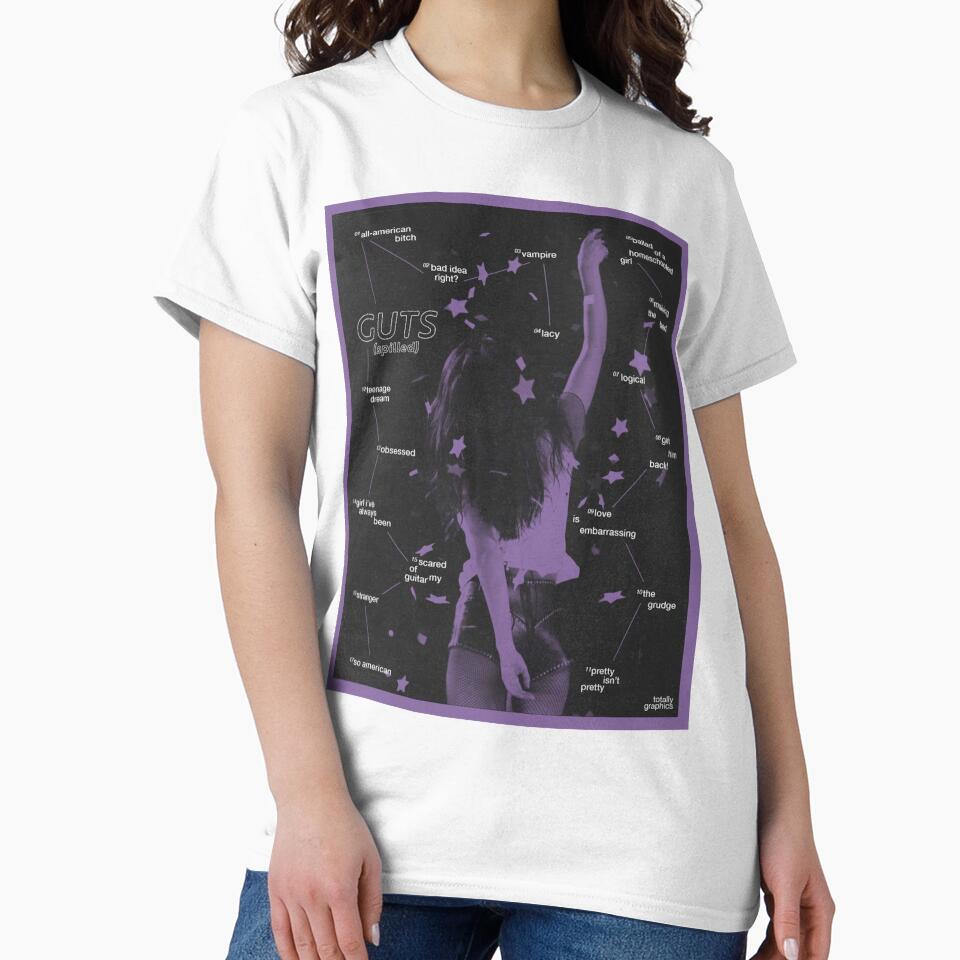 Olivia Rodrigo Guts World Tour T-shirt