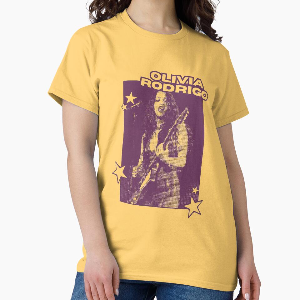 Olivia Rodrigo Retro Rock Tour T-shirt - Image 6