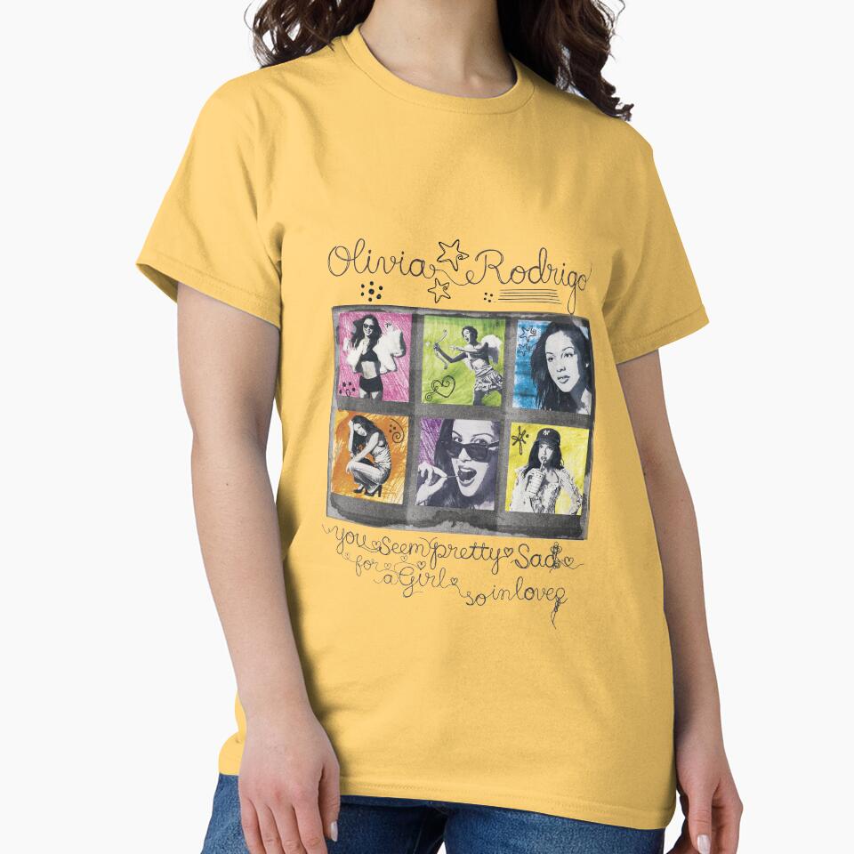 New Collection Olivia Rodrigo Pretty T-shirt - Image 6