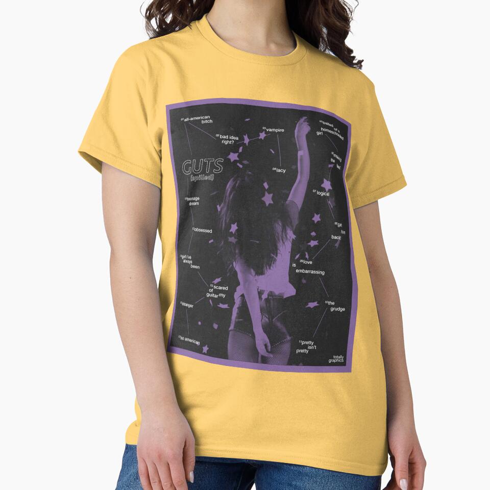 Olivia Rodrigo Guts World Tour T-shirt - Image 6
