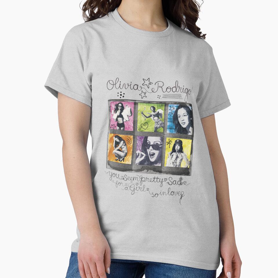 New Collection Olivia Rodrigo Pretty T-shirt - Image 3