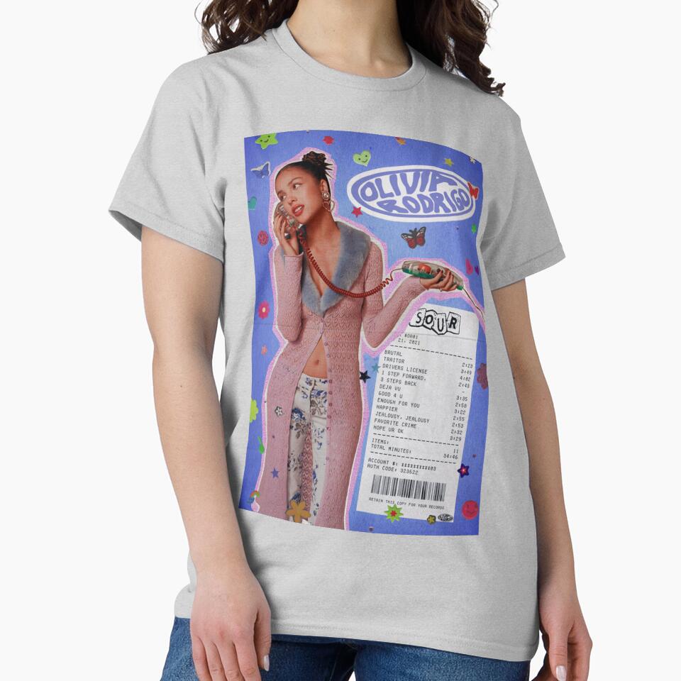 Hot Collection Olivia Rodrigo T-shirt - Image 3